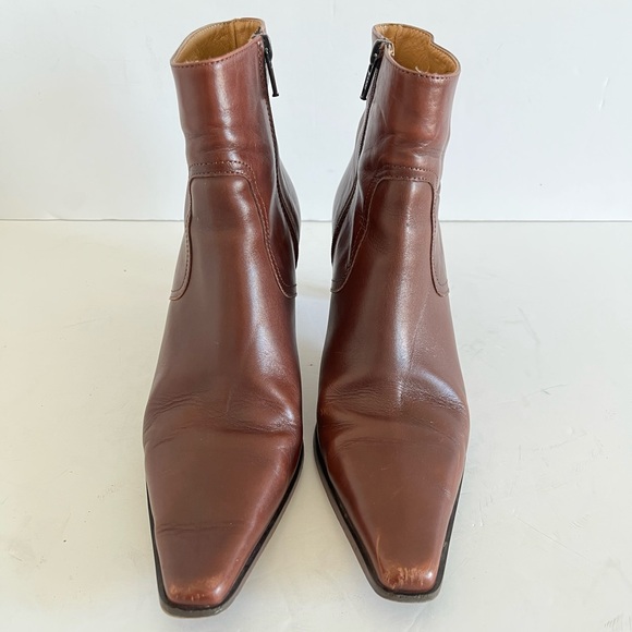 Vintage Coach Italy Alexis Ankle Boots Size 7.5B - Picture 3 of 10